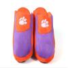 Comfy Feet Everything Comfy Clemson Tigers Low Pro Stripe Slip On Slipper, X-Large view 2