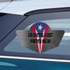 Makoroni IM Dating A HOT Puerto Rican Puerto Rican Flag, CAR Magnet-Magnetic Bumper Sticker 4x6 or 6x9 inc., DesW77 view 1