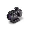 Konus KONUSIGHT Tactical Red Dot Sight with 4 Reticles, Red/Green Illumination (7378) | Compact Gun Shooting Sight, 5 Brightness Levels, Dual Mount 7/8" & 3/8", Integrated Rail System view 1