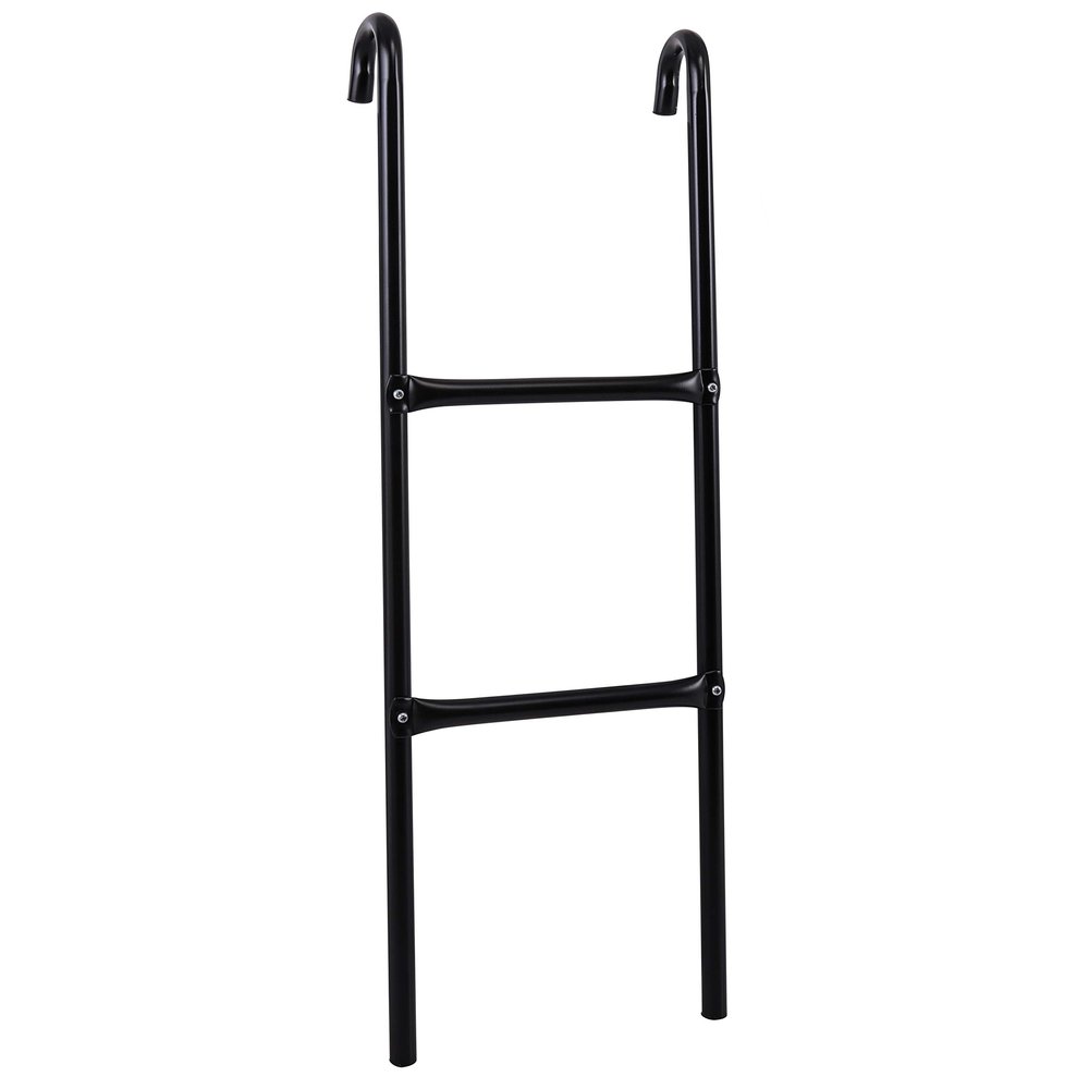 Outdoor Trampoline Access Safety Ladder - 2 Step Weather Resistant Galvanized Steel Trampoline Climbing Ladder - for SereneLife Outdoor Trampoline Model SLTRA12BL - SereneLife SLTRA12LDR