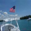 Spearfishing World American Flag with Pole for Boat Rod Holder US Flag view 1