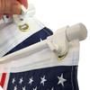Spearfishing World American Flag with Pole for Boat Rod Holder US Flag view 4