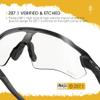 AOZAN ANSI Z87.1 Replacement Lenses For Oakley Flak 2.0 XL OO9188 Sunglasses - HI-DEF Clear view 3