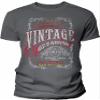 51st Birthday Gift Shirt for Men - Vintage 1975 Aged to Perfection - Sturgis - Charcoal-002-4X view 1