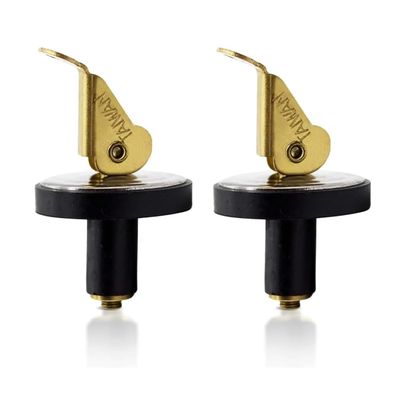 MARINE CITY Brass Snap Lock Baitwell Plugs Strong and Sturdy Fine Finish Drain Plug with Innovative Design for Boats, Yachts, Kayaks, Marines (3/8 Inches)