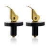 MARINE CITY Brass Snap Lock Baitwell Plugs Strong and Sturdy Fine Finish Drain Plug with Innovative Design for Boats, Yachts, Kayaks, Marines (3/8 Inches) view 1
