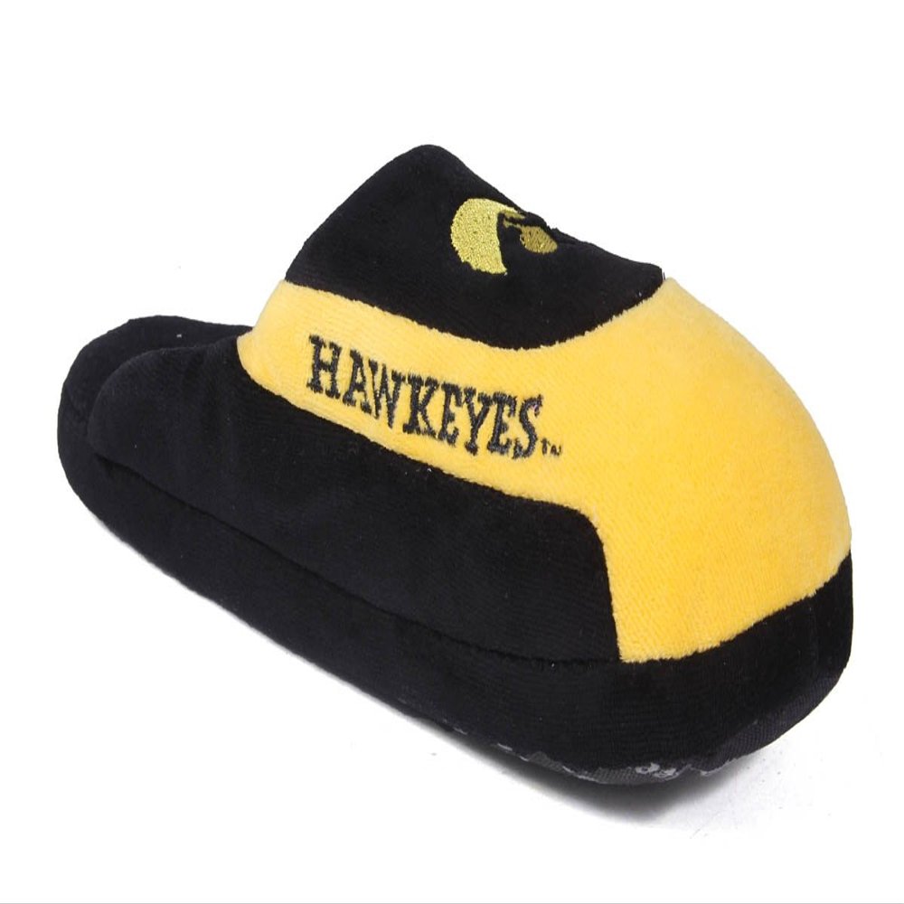 Comfy Feet Everything Comfy Iowa Hawkeyes Low Pro Stripe Slip On Slipper, Small