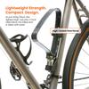 TiGr Mini Lightweight Bike Lock with Frame Mount  High Security 7 x 4" Flexible High-Carbon Steel Shackle  Bolt Cutter, Crowbar & Hacksaw Resistant view 3