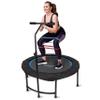SereneLife Trampoline 40" - In-Home Cardio Fitness Rebounder with Adjustable T-Bar Handle, Silent Heavy Duty Bungee Rebounder for Adults view 1
