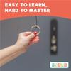 Barcaloo Hook and Ring Game with Botle Opener and Magnetic Bottle Cap Catch - Adult Ring Toss Game for Indoor Use view 3