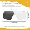 AOZAN ANSI Z87.1 Replacement Lenses For Oakley Sutro Sunglasses - HI-DEF Photochromic view 2