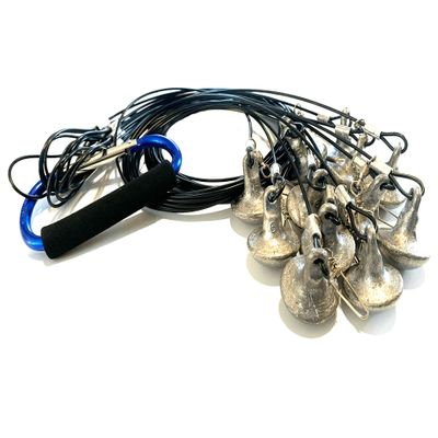 60" 8oz Mushroom Weight Texas Rigs