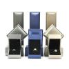 Faux Leather Pendant Ring Display Box Bracelet Necklace Jewelry Storage Case,Watch Rings Jewelry Packaging Birthday Valentines Gift Boxes with Lids - Golden Pendant Box * view 3