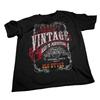 50th Birthday Gift Shirt for Men - Vintage 1976 Aged to Perfection - Sturgis - Charcoal-002-4X view 4