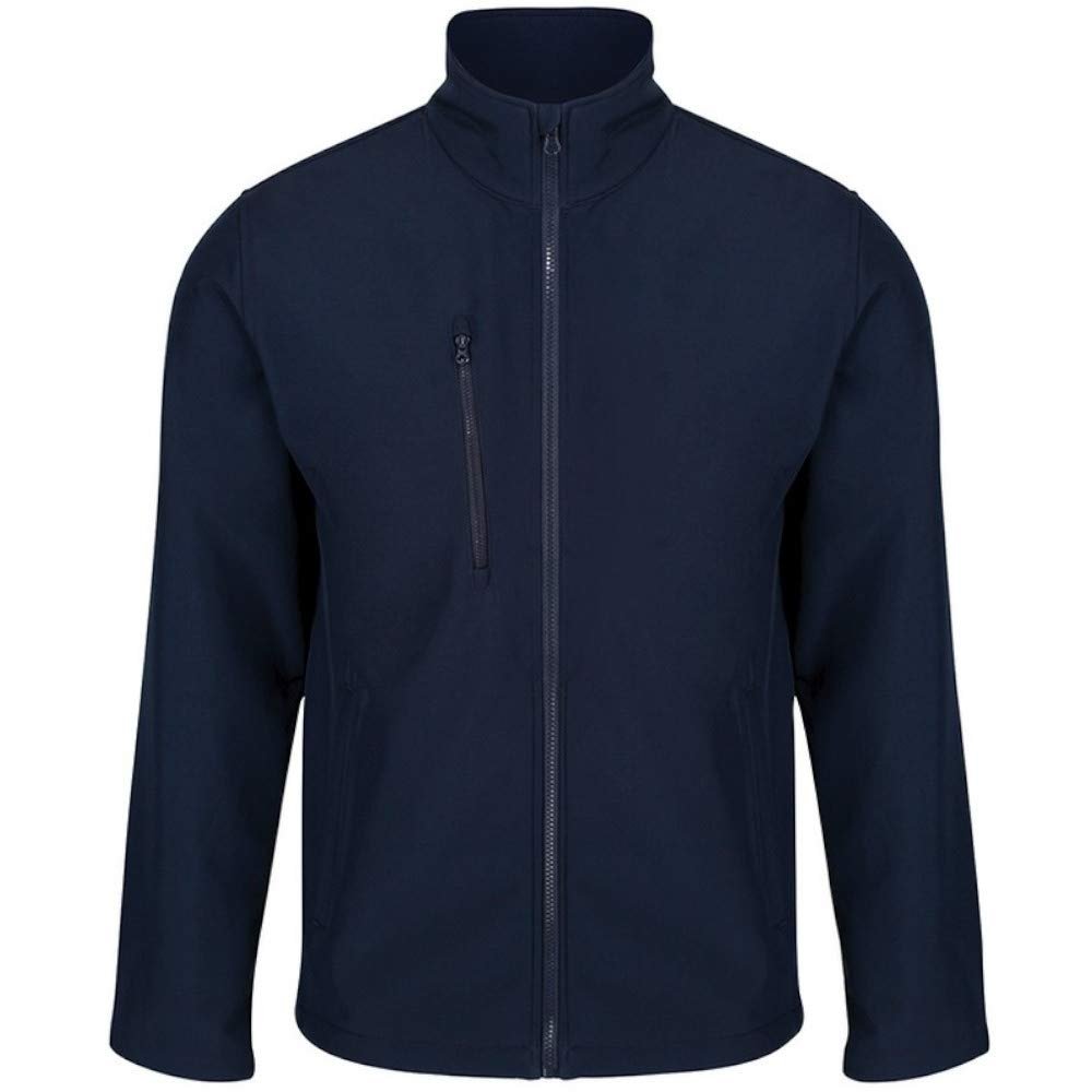 Regatta Professional Mens Ablaze 3 Layer Softshell Jacket, Navy(navy), S, Navy(navy), Small