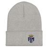 Madrid Champions Crown Navy Logo Soccer Cuffed Beanie view 2