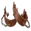 Showman Rose Gold Glittered Epoxy Bumper Spurs view 1