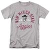 New Mexico State University Official Bulldogs Unisex Adult T-Shirt, Athletic Heather, 4X-Large view 1