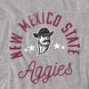 New Mexico State University Official Bulldogs Unisex Adult T-Shirt, Athletic Heather, 4X-Large view 2