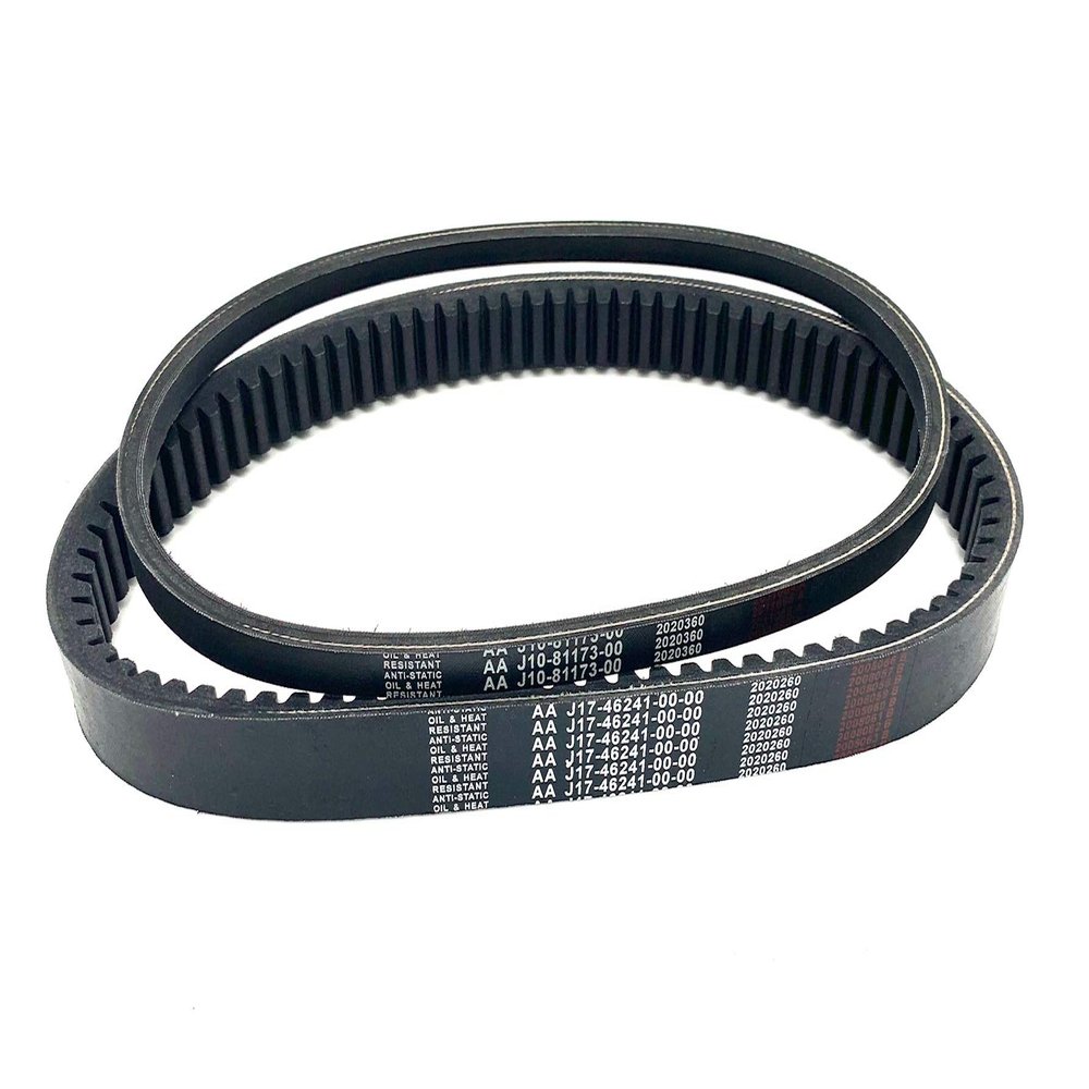 A.A Drive & Starter Generator Belt Set for Yamaha G1 Gas Golf Cart J17-46241-00-00, J10-81173-00-00