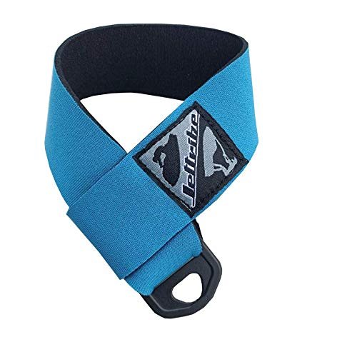 Jettribe Jet Ski Lanyard Loop Wrist Band - Neoprene Floating Foam Kill Switch, Key Cord Attachment for Water Enthusiast - Best Performance PWC Accessories for Ultimate Safety - Blue