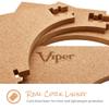 Viper Defender II Cork-Lined Dartboard Surround Reversable Wall Protector, Fits 17.75" and 18" Bristle Dartboards, Compression-Fit Tool-Free Easy Mounting, Tan, Square, 28.25" L x 28.25" W x 1" Thick view 4