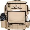 Dynamic Discs Ranger | Disc Golf Backpack With 20+ Disc Capacity | Bag for Men, Water Bottle Holder + Retriever Holster, Accessories, Gifts (Sandstone) view 2