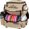 Dynamic Discs Ranger | Disc Golf Backpack With 20+ Disc Capacity | Bag for Men, Water Bottle Holder + Retriever Holster, Accessories, Gifts (Sandstone) view 3