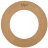 Viper Defender Cork-Lined Dartboard Surround Reversable Wall Protector, Fits 17.75" and 18" Bristle Dartboards, Compression-Fit Tool-Free Easy Mounting, Tan, Round, 28.25" Diameter x 1" Thick view 1
