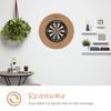 Viper Defender Cork-Lined Dartboard Surround Reversable Wall Protector, Fits 17.75" and 18" Bristle Dartboards, Compression-Fit Tool-Free Easy Mounting, Tan, Round, 28.25" Diameter x 1" Thick view 2