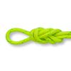 5/8" (16mm) Double Braid Polyester Arborist Bull Rope - Neon Yellow Coated - 150 Feet view 1