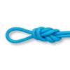 1/2" (12mm) Double Braid Polyester Arborist Bull Rope - Neon Blue Coated - 200 Feet view 1