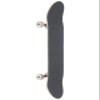 Habitat Skateboard Complete Artisan Apex Red 7.75" Assembled view 3