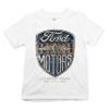 Ford Motors Legendary Power Youth T-Shirt Automotive Licensed Kids White Small view 1