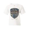 Ford Motors Legendary Power Youth T-Shirt Automotive Licensed Kids White Small view 3