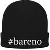 #bareno - Soft Hashtag Adult Beanie Cap, Black, One Size view 1