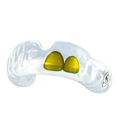 GuardLab APEX Mouthguard w/Case | Football, Basketball, Boxing, Wrestling, Soccer, Karate, Hockey, MMA | Adult & Youth | Pre-Indented for a Precise Fit (Knockout, Large)