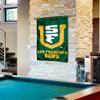 College Flags & Banners Co. University of San Francisco Double Sided Banner and Wood Banner Pole Set view 3