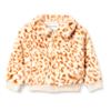 Amazon Essentials Girls' Faux Fur Jacket, Cream Leopard, X-Large view 1
