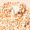 Amazon Essentials Girls' Faux Fur Jacket, Cream Leopard, X-Large view 4