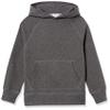 Amazon Essentials Boys' Fleece Pullover Hoodie Sweatshirts, Charcoal Heather Gray, X-Small view 1