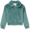 Amazon Essentials Girls' Faux Fur Jacket, Green, Small view 1