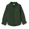 Amazon Essentials Boys' Flannel Button Down Shirt, Green, X-Small view 1