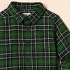 Amazon Essentials Boys' Flannel Button Down Shirt, Green, X-Small view 4