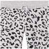 Amazon Essentials Girls' Sweatpants with Elastic Waist and Drawstring, Pack of 2, Black/Light Grey Heather Cheetah, X-Large view 3