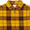 Amazon Essentials Boys' Flannel Button Down Shirt, Yellow Plaid, Large view 2
