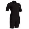 Billabong Men's 2/2 Absolute Back Zip Short Sleeve Flatlock Spring Wetsuit Black Small view 3