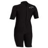 Billabong Men's 2/2 Absolute Back Zip Short Sleeve Flatlock Spring Wetsuit Black Small view 4