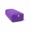 Yogikuti Cotton-Filled Rectangular Bolster for Iyengar Yoga, Cotton Pillow best for Back Support & Chest-Opening in Restorative Poses, Meditation (Purple) view 2