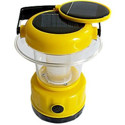 PerfectPitch Solar Powered White Bright 9 LEDs Emergency and Camping Lantern